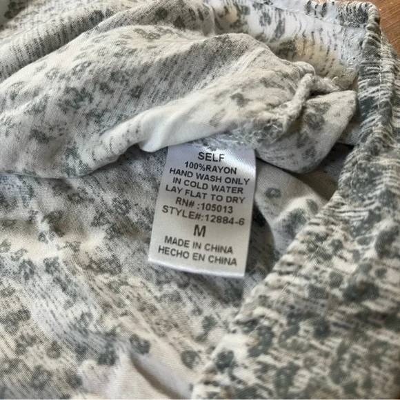 Savanna Jane Multicolor Floral Embroidered Rayon Bell Sleeve Blouse - Picture 5 of 9